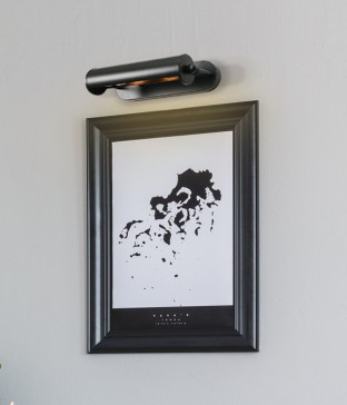 다니엘2등(흑색/브론즈) 벽부착등 갤러리벽등