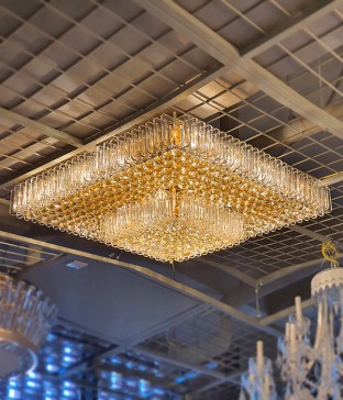 카리체 사각 33등 1000, 36등 1200 거실전등