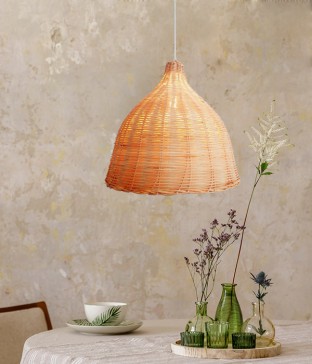 라탄 하바네 펜던트조명, LED식탁등, 까페조명, 라탄조명