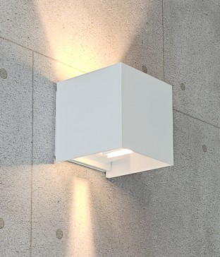 비블리 외부벽등 외부벽조명 LED 20W 화이트/블랙