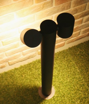 오웬 2등 잔디등, 정원등, 외부등 (블랙)