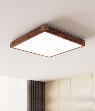 우드사각방등 클래스 원목 사각방등, 국산LED방등 안방등 80W