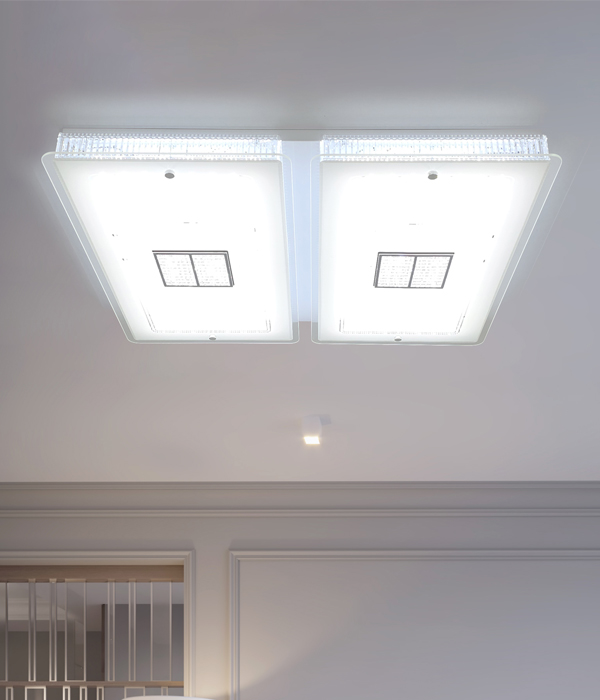 아이리스 100W 국산LED거실등 (유리)