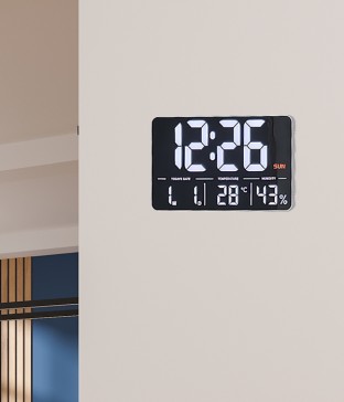 테사 LED 시계벽등 겸 스탠드