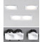 카운트 멀티 매입등 1구 LED 8W, 2구 LED 16W